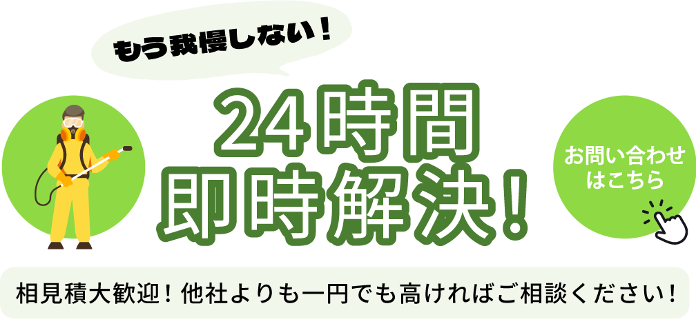 適切な駆除・防除をご提案
